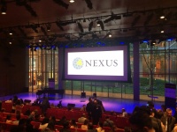 Vladimir Megre At the Nexus Global Youth Summit 2015, New York City. The Opening<br />
